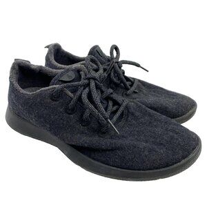 Allbirds Shoes Womens Size 9 Wool Runners Sneakers Comfort 0819 NV1 Black Gray